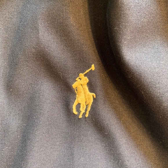 Polo Ralph Lauren Harrington Jacket XXL Navy Lined Zip Windbreaker VTG Preppy 2X - Picture 7 of 16